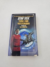 Star Trek Time For Yesterday Ann C Crispin Signed Sci-Fi Paperback 1988 Pocket