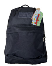 JanSport SuperBreak Plus Backpack - Monochrome Black