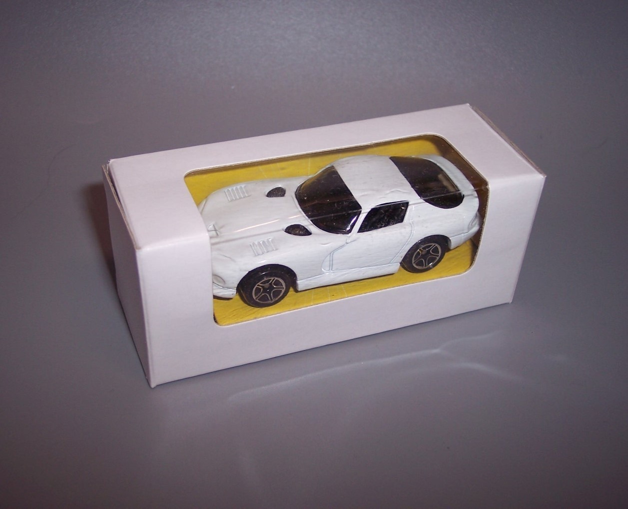“MATCHBOX” **ASAP & CCI BLANK** DODGE VIPER GTS **WHITE BODY** MINT BOXED