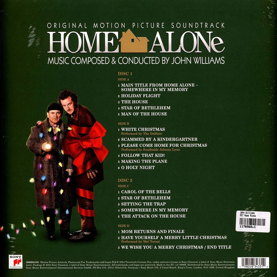 John Williams - OST Home Alone (Vinyl 2LP - 2016 - EU - Reissue) - Bild 2 von 4
