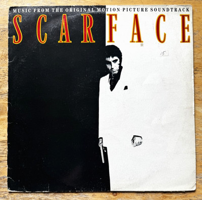 Giorgio Moroder Scarface Original Motion Picture Soundtrack Vinyl LP 1983 RARE