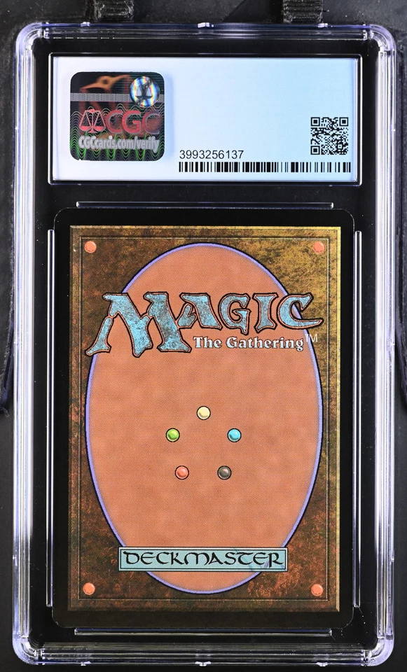 UNDERGROUND RIVER 9th Edition Foil Rare CGC 9 Q+ MTG [Nostalgium] - Image 2 of 2