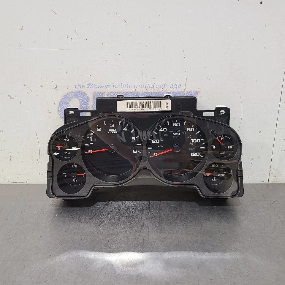 11 2011 GMC SIERRA 1500 SLE 5,3 L velocímetro cuadro de instrumentos 20964178 Foto 3 de 4