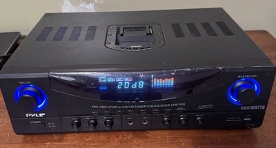 Pyle PT4601AIU Stereo Amplifier Receiver- Read Description