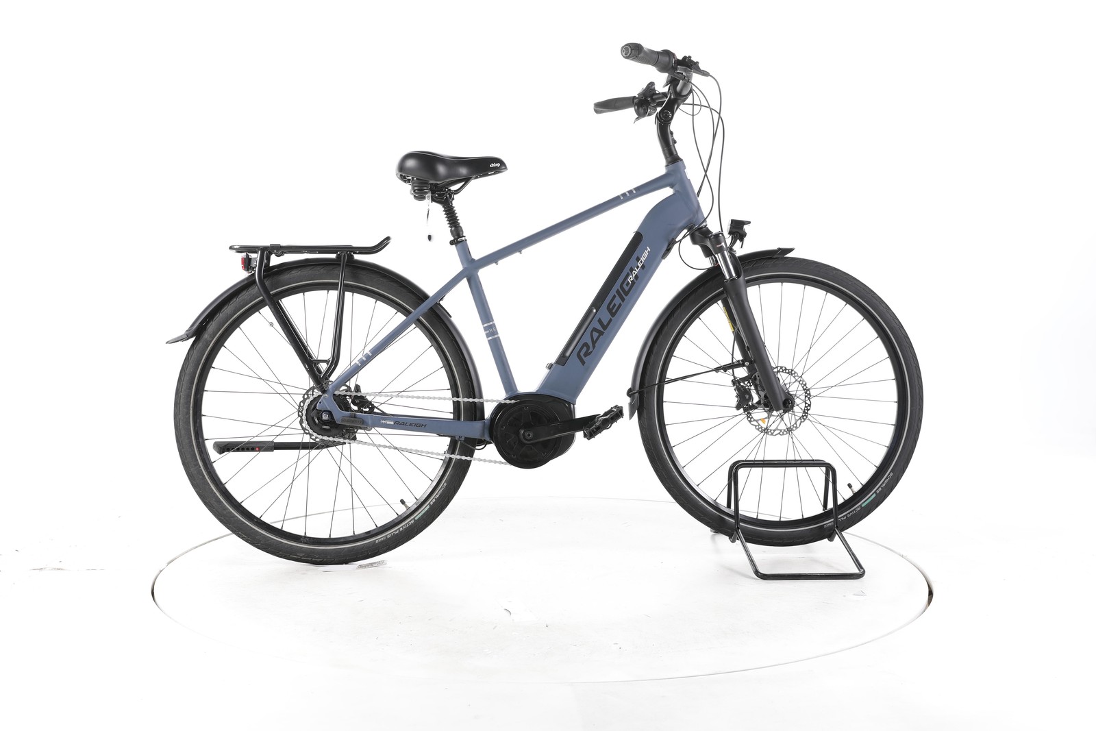 Raleigh Bristol 5 Vélo électrique de ville Bosch Batterie 500Wh 28" gris Pro