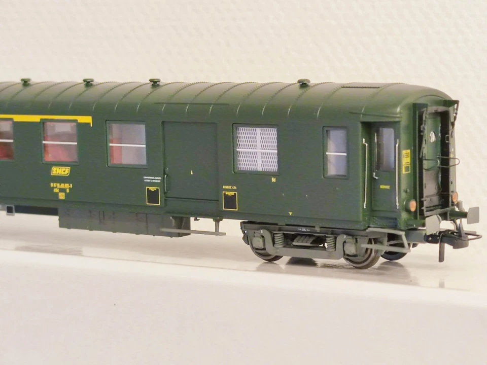 PROMO REE MODELES VB-462 Fourgon mét Ex-PLM A4D feux fonct Ep.IV SNCF HO #60 - Photo 3/4