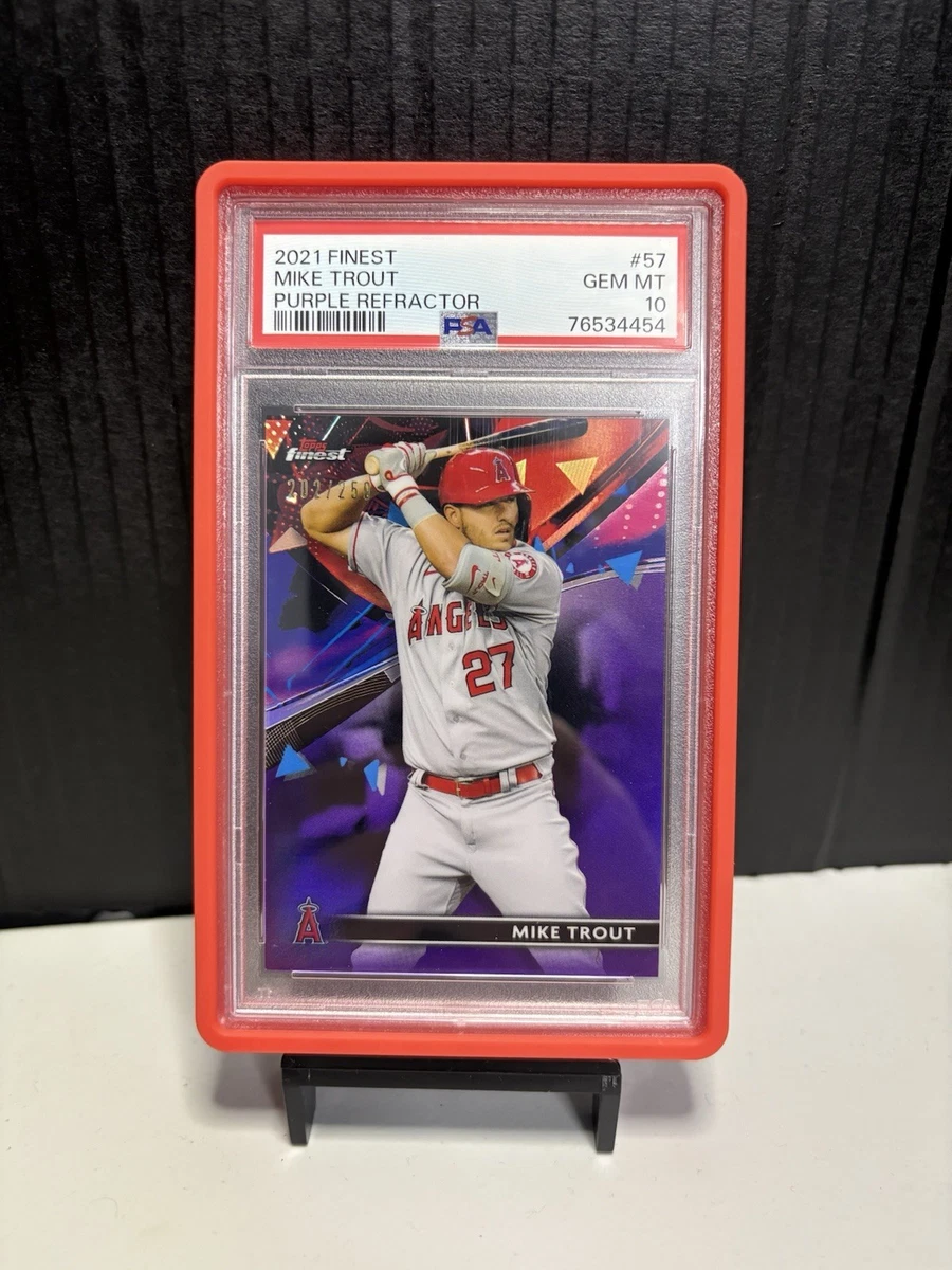 Topps Mike Trout Serial Numbered Baseball Sports Trading Card