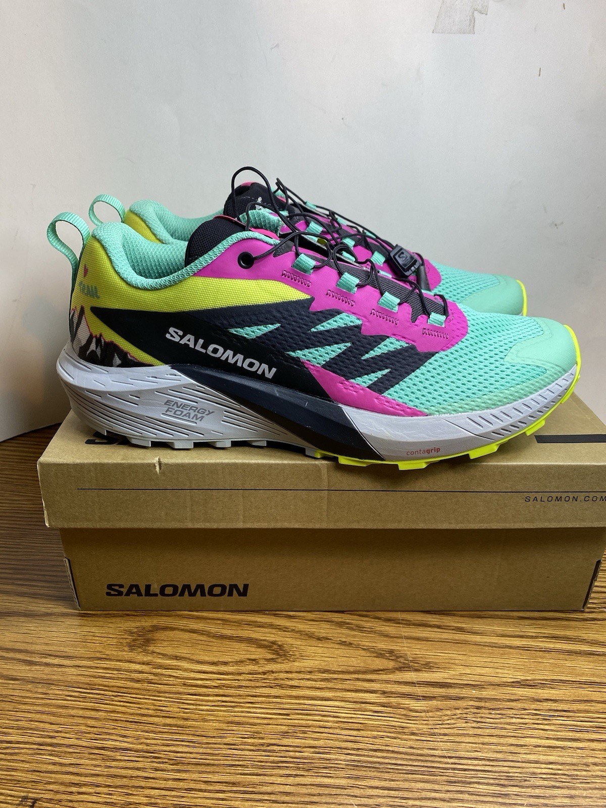 Scarpe sneakers Salomon Sense Ride 5 Martina LTD trail running donna taglia 10 nuove
