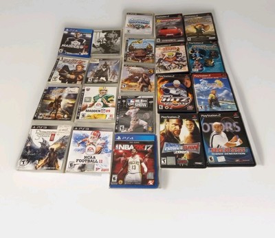 GIANT Sony PlayStation 2,3 PS3 ,PS4 Games Lot Bundle  Games Lot Of 21