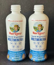 Mary Ruth's Liquid Nighttime Multimineral Coconut Dream 32 Oz BB: 08/26 (2 Pack)