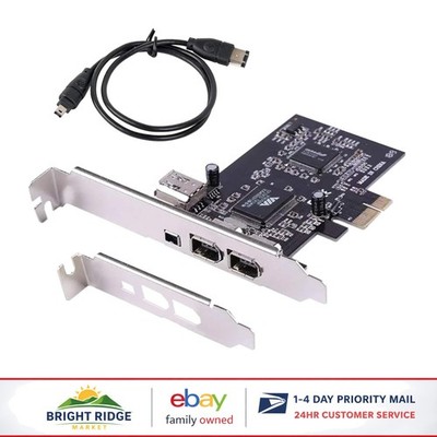 Firewire Adapter for Personal Computers, Laptops, and Digital Video Recorders