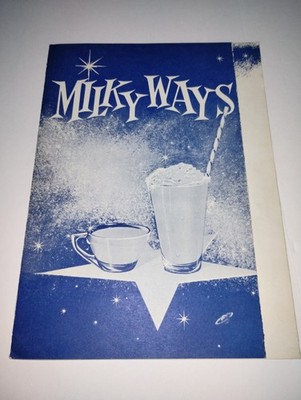 Oregon Dairy Commission Milky Ways Milk Party Punch Recipe Pamphlet Book