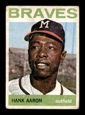 1964 Topps #300 Hank Aaron   GOOD X3632425