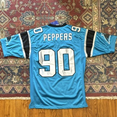 Reebok NFL On Field Carolina Panthers Julius Peppers #90 Jersey