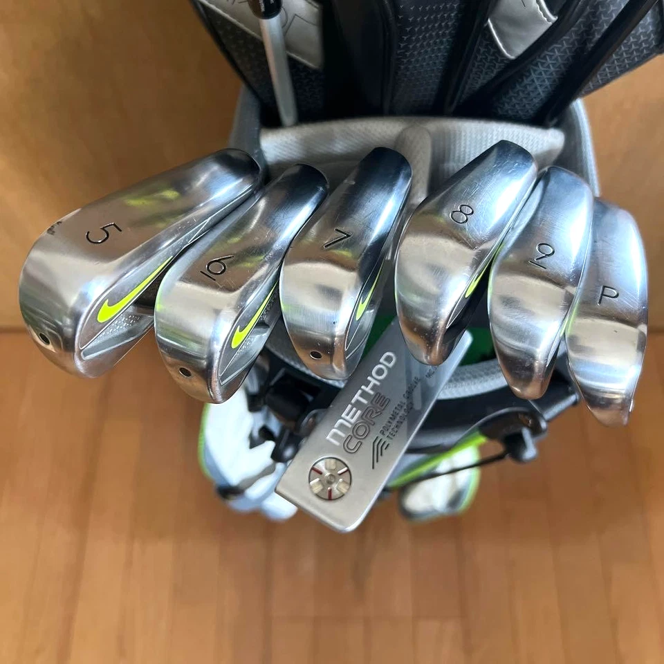 FULL SET Nike VAPOR SPEED Irons Woods Bag Putter Japan 🇯🇵Model - Image 3 of 4