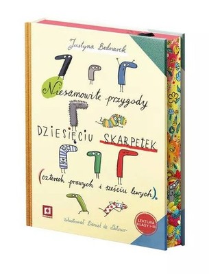 Niesamowite przygody dziesięciu skarpetek. Barwione brzegi (Niesamowite prz...)
