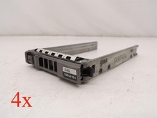 Lot of 4 DELL 8FKXC G176J POWEREDGE R630 R720 R730 2.5" HARD DRIVE CADDY TRAY