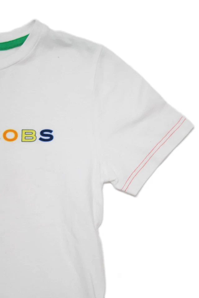 Marc By Marc Jacobs Girls Crewneck Short Sleeves Graphic T-Shirt White Size 8 - Image 3 of 4