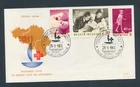 D488510 Belgium FDC Red Cross Centenary Variant 1963