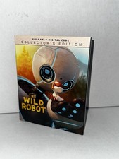 The Wild Robot - Collector's Edition Blu-ray With Slipcover NO Digital