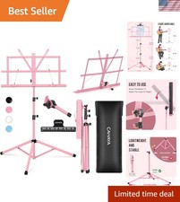 Dual-Use Lightweight Music Stand with Carrying Bag - Perfect for Musicians