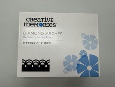 Creative Memories Diamond Arches Decorative Border Punch New, Never Used In Box