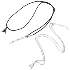  1 paire de colliers de Couple assortis, pendentif, collier décoratif, collier