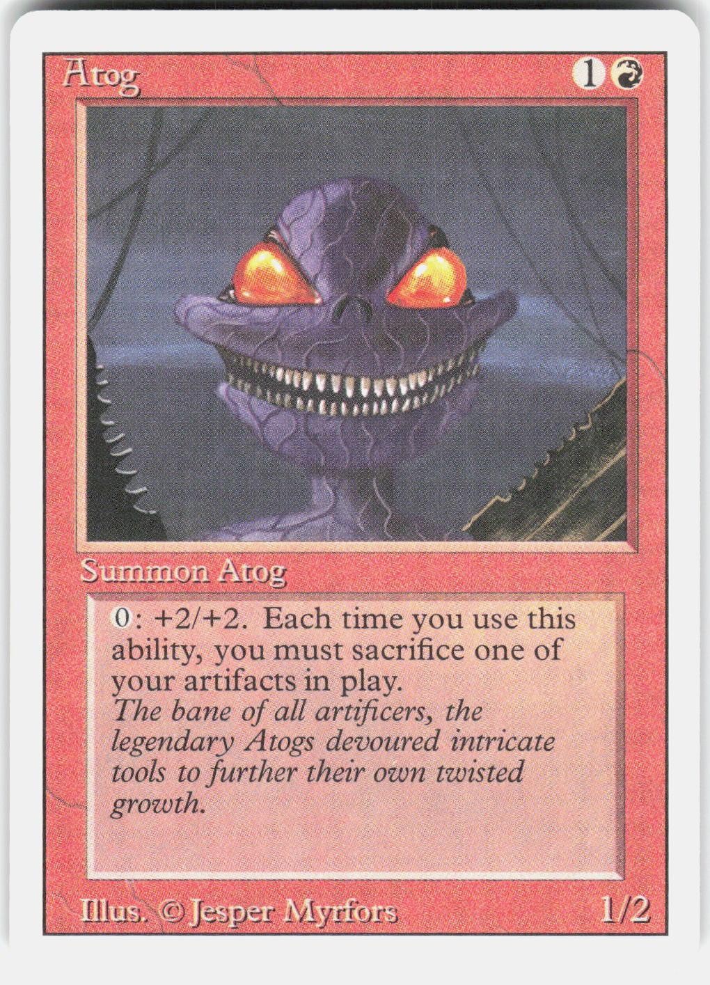 Atog Common Revised Edition Magic: The Gathering Near Mint