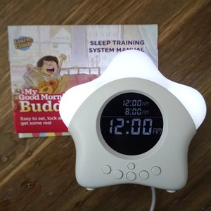 Learn & Climb My Good Morning Buddy Sleep Training Clock Nightlight