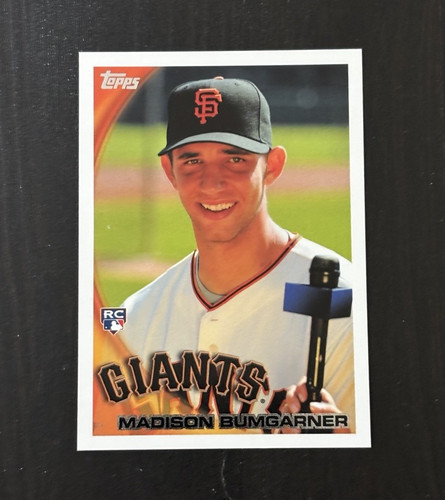 Madison Bumgarner #105 2010 Topps card