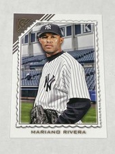 2022 Topps Gallery Baseball #18 - Mariano Rivera - New York Yankees