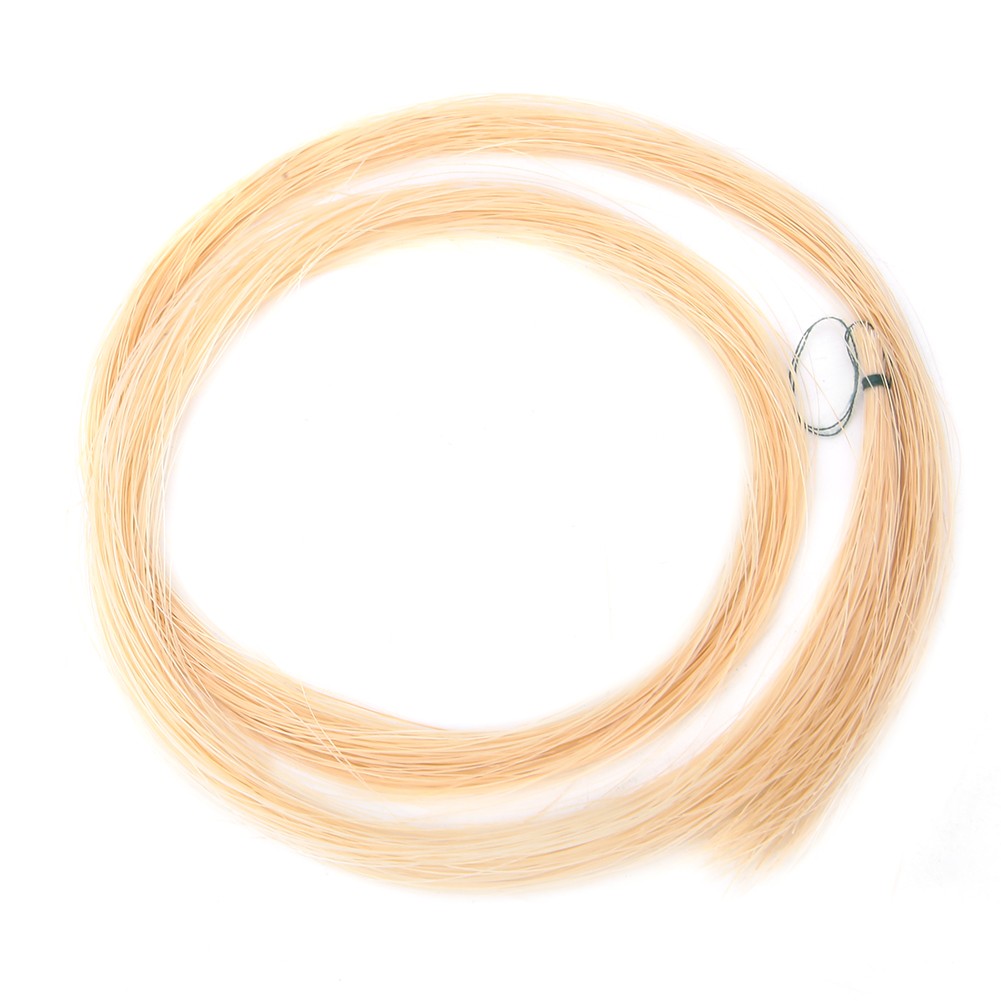 White Violin Bow Hair Replacement Bow Hair Stringed Instrument Accessories