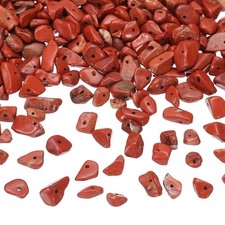 350 x Chip Stone Beads Crystals Gemstone for DIY Jewelry Making Red