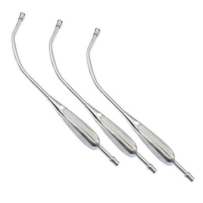  Share 3 Pcs Surgical Yankauer Suction Tube 11.75'' Removable Tip 10mm Instrumen