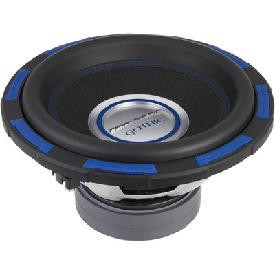 Power Acoustik Gothic Series GW-124 Premium 12'' Subwoofer - 2,500 Watt Max, Comp
