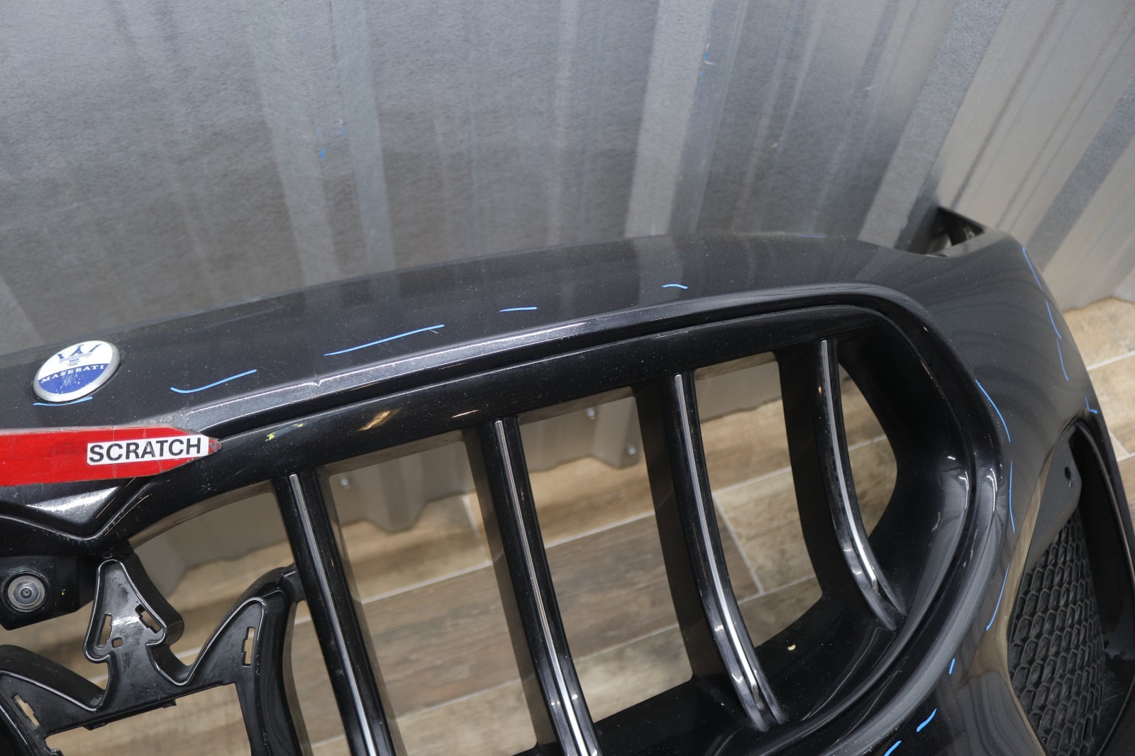 2023 2026 MASERATI GRECALE FRONT BUMPER COVER WITH SENSOR HOLES & CAMERA OEM