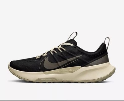 Men Size 10.5 Nike Juniper Trail 2 Black Khaki Trail Running Shoes DM0822-005