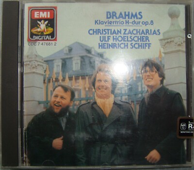 Audio Klassik Musik CD Brahms Klaviertrio H-dur op.8 Zacharias Hoelscher Schiff