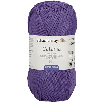 CATANIA von Schachenmayr - VERY PERI (02022) - 50 g / ca. 125 m Wolle