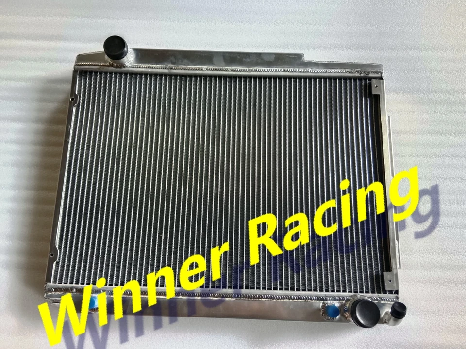 Radiador de aluminio para Mercedes-Benz R107 280 SL / C107 280 SLC 1974-1985 Foto 3 de 4