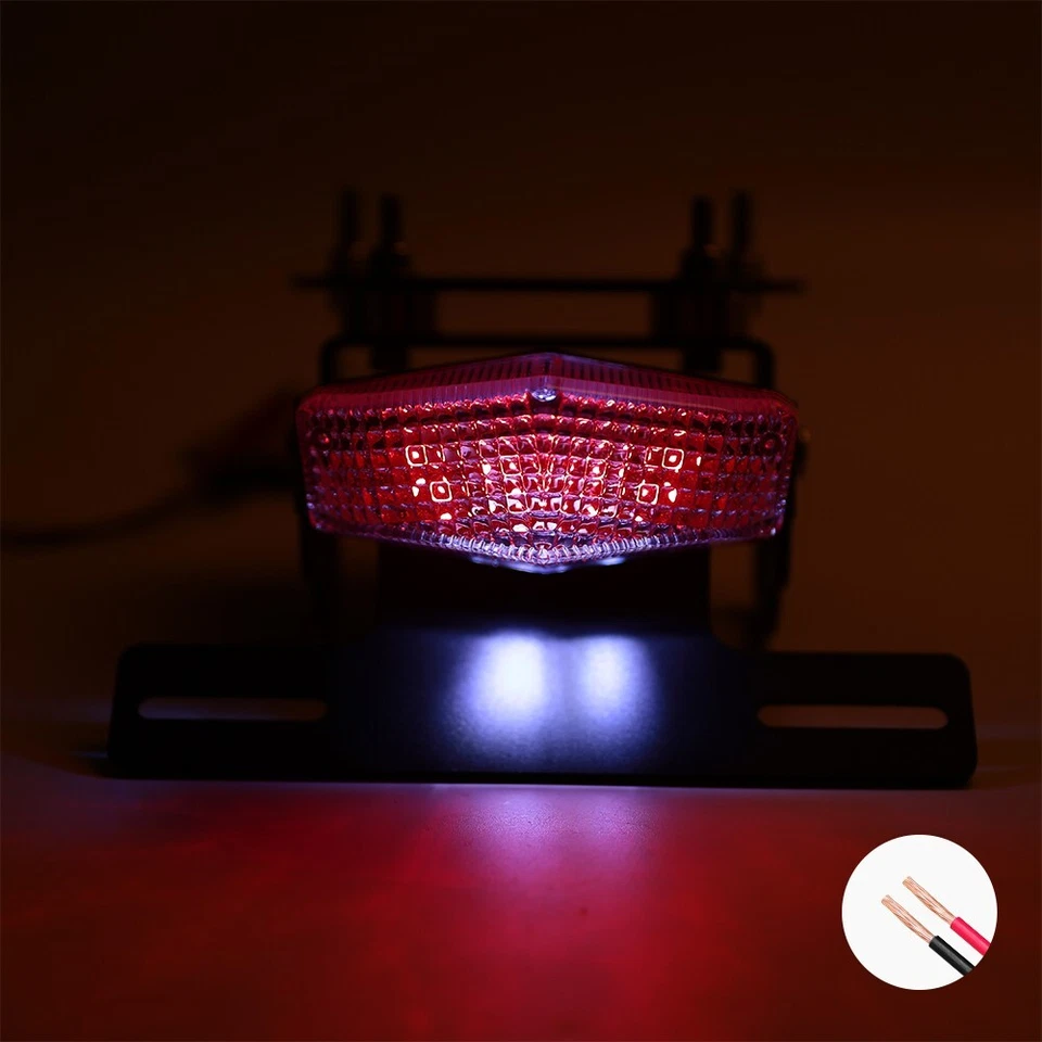 Soporte de matrícula LED para HONDA NC700S NC700X NC750D luz de freno señal de giro Foto 4 de 4