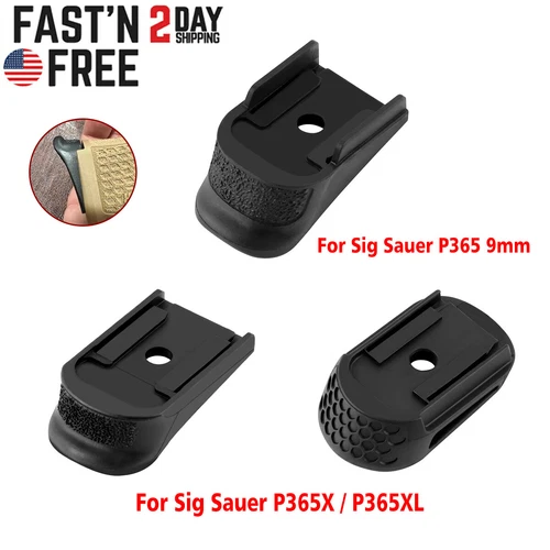 Extension Extener For Sig Sauer P365 9mm , P365X / P365XL Black