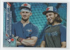 2020 Topps Series 1 RAINBOW FOIL #61 LIKE FATHER, LIKE SON Biggio & Bichette 5