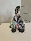 VTG Murano Art Glass Sculpture Figure Clown *repaired