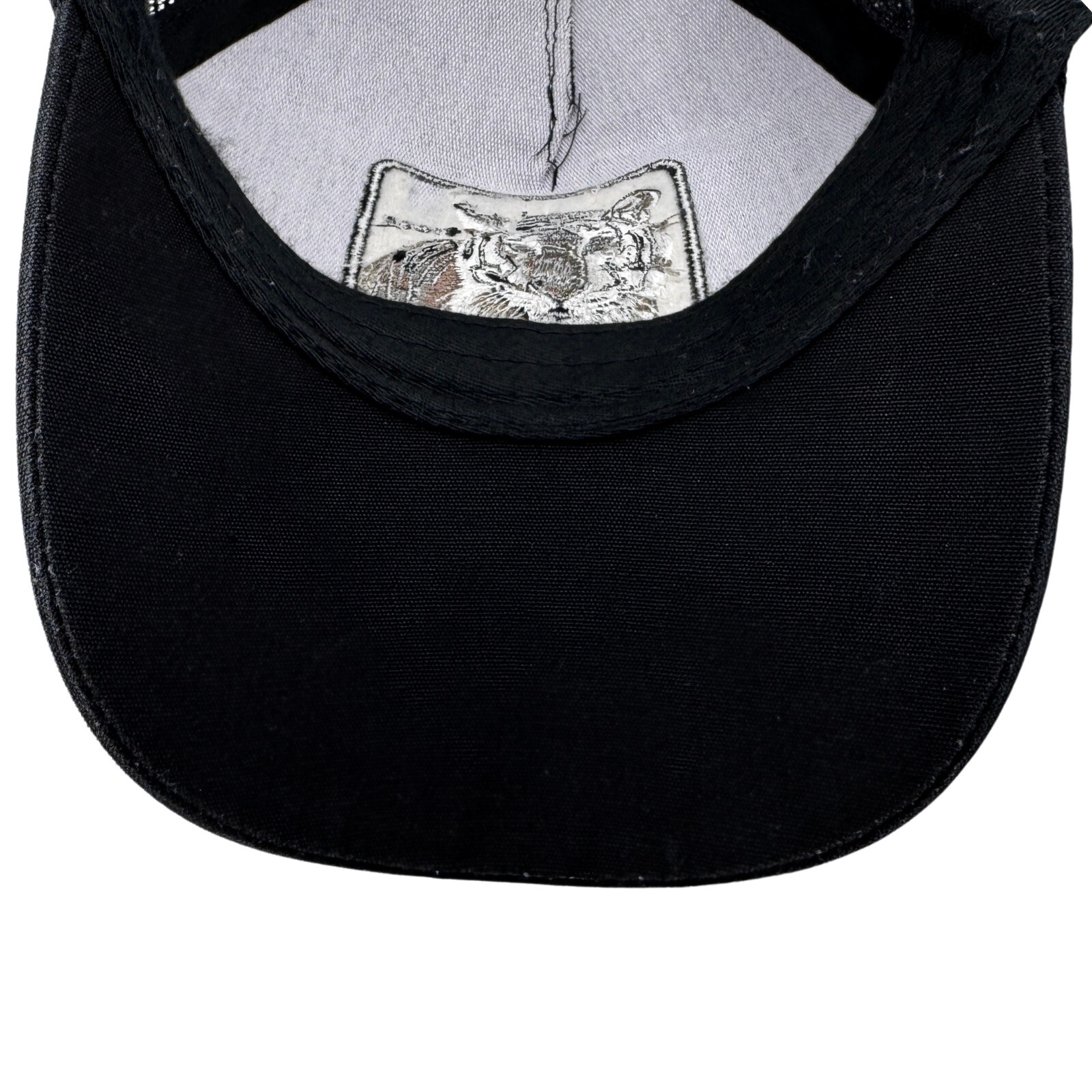 Black Tiger Trucker Hat Patch Adjustable Mesh Str… - image 4