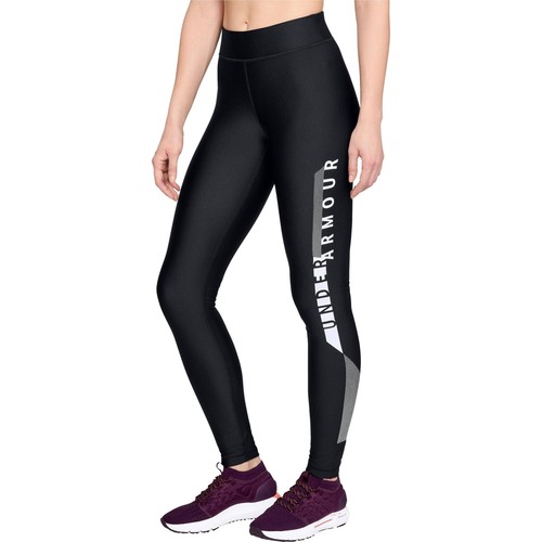 under armour training heatgear logo leggings in black