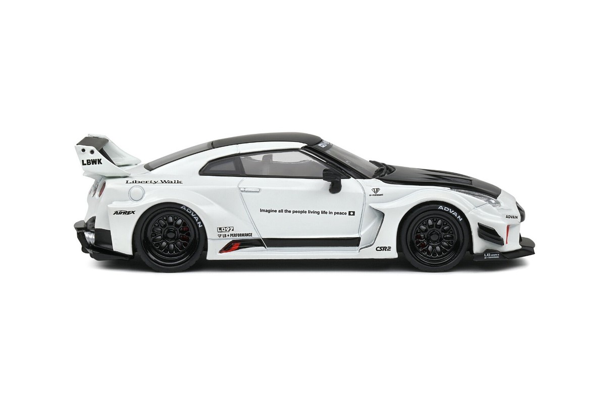 SOLIDO 1/43 2020 LBWK NISSAN GTR GT-R (R35) LIBERTY WALK BODY KIT
