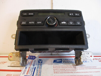    2007 PILOT 3.5L A/C HEATER CLIMATE CONTROL TEMPERATURE FAN REAR DEFROSTER