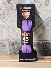Sof Sole Athletic Flat Shoe Lace Purple 45-inch