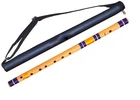 Flutes DD Base Bamboo Flute, 24 inches, Medium With Free Carry Bag us